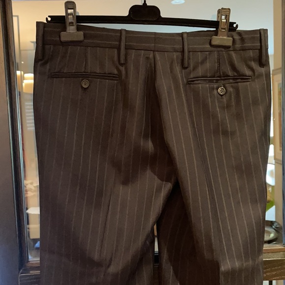 Gucci navy pinstripe pants - Picture 2 of 4